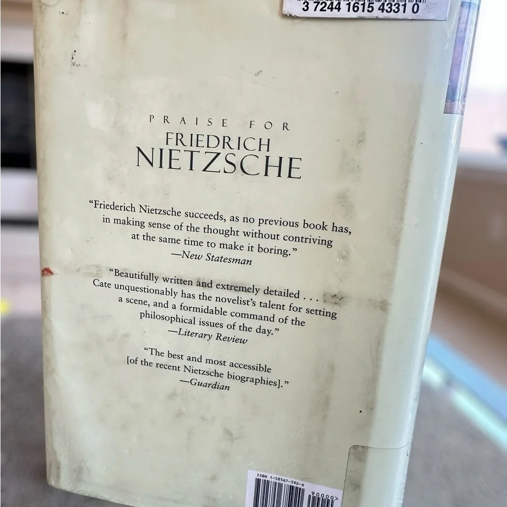 Friedrich Nietzsche Book by Curtis Cate